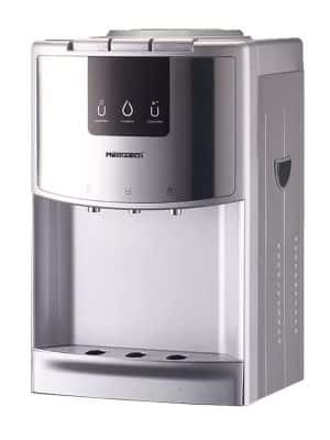 MediaTech - Water Dispenser - 3 Taps - Desktop - Silver - MT-WD2528D